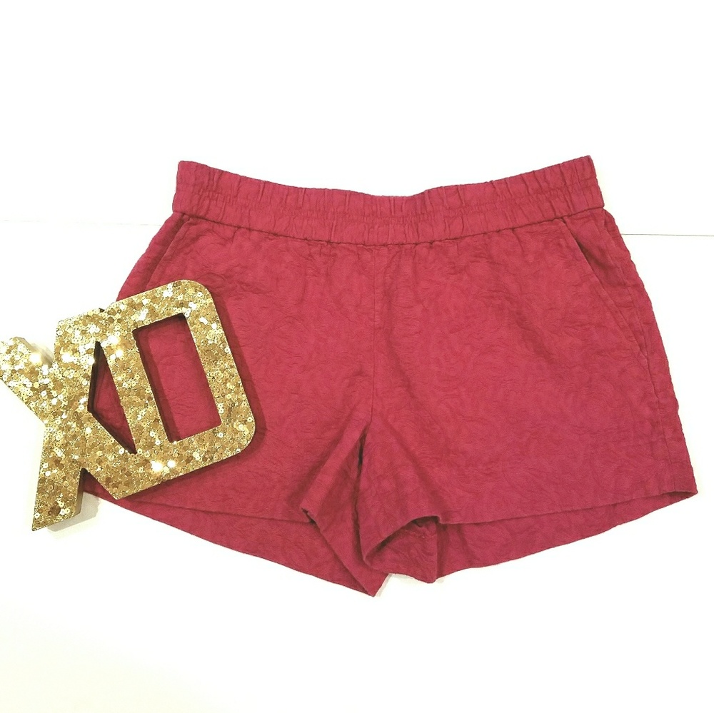 Raspberry J. Crew Shorts